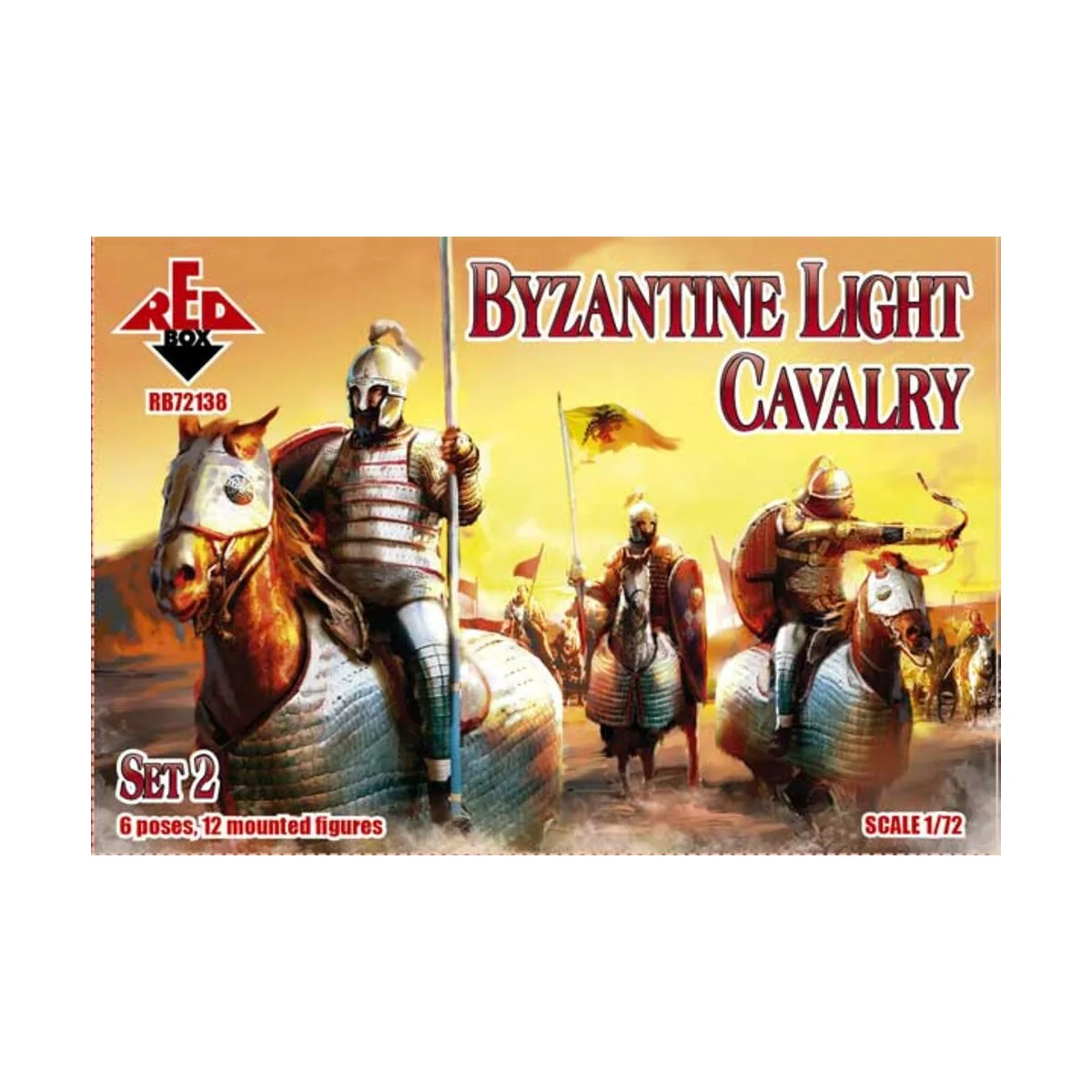 Byzantine Light Cavalry. Set2 - Red Box RB72138