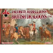 Jacobite Rebellion. British dragoons 1745, 1/72 - Red Box RB72139 Jacobite Rebellion. British dragoons 1745, 1/72 - Red Box RB72139