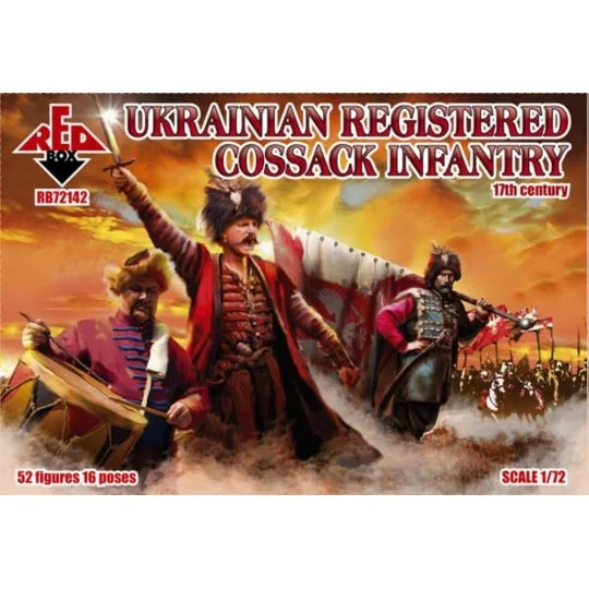 Ukrainian registered cossack infantry, 17th century - Red Box RB72142