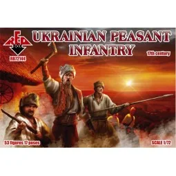 Ukrainian Peasant infantry, 17th century - Red Box RB72144