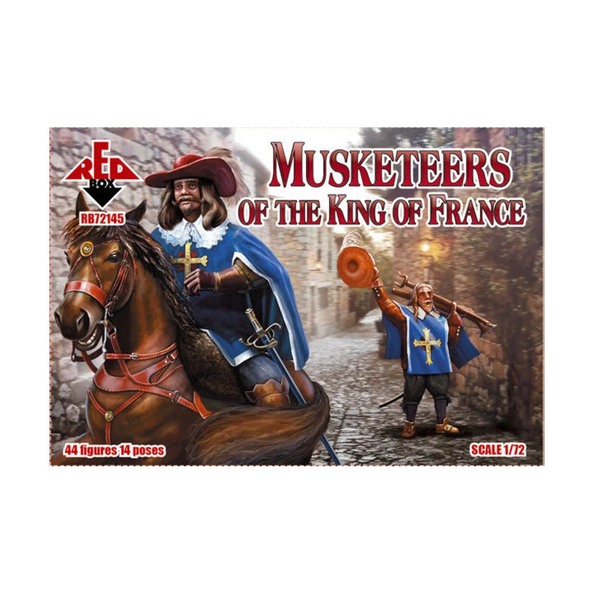 Musketeers of the King of France, 1/72 - Red Box RB72145
