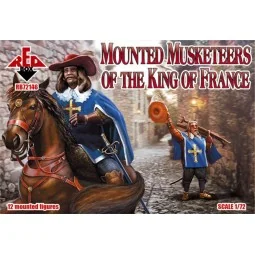 Mounted Musketeers of the King of France, 1/72 - Red Box RB72146