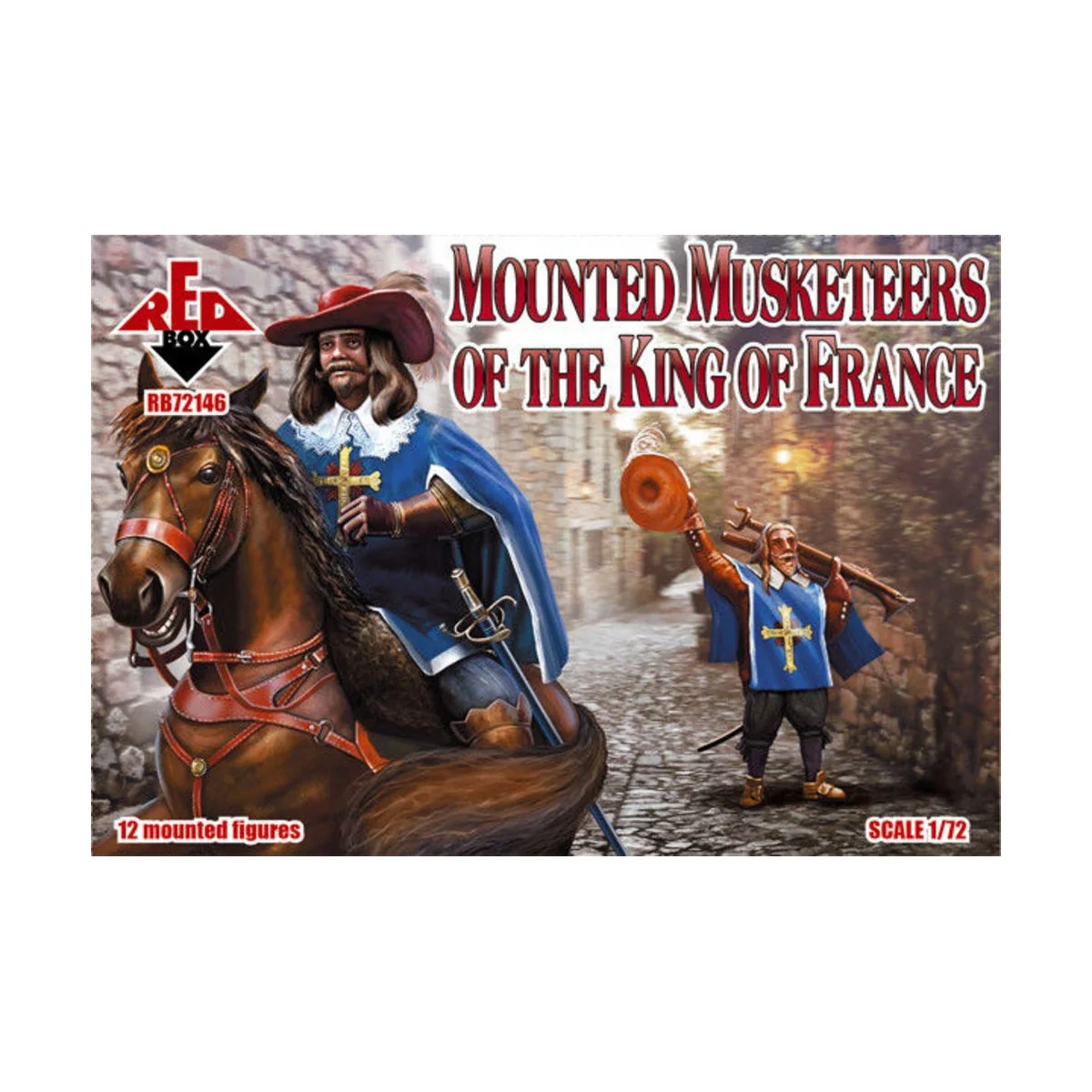 Mounted Musketeers of the King of France, 1/72 - Red Box RB72146