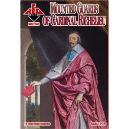 Mounted Guards of Cardinal Richelieu, 1/72 - Red Box RB72148