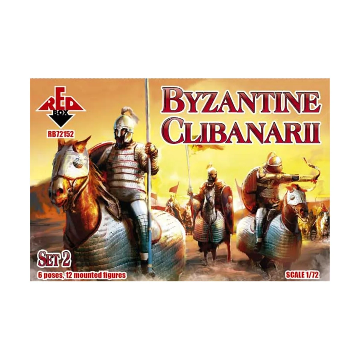 Byzantine Clibanarii. Set2, 1/72 - Red Box RB72152 Byzantine Clibanarii. Set2, 1/72 - Red Box RB72152