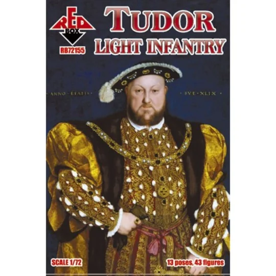 Tudor Light Infantry, 1/72 - Red Box RB72155