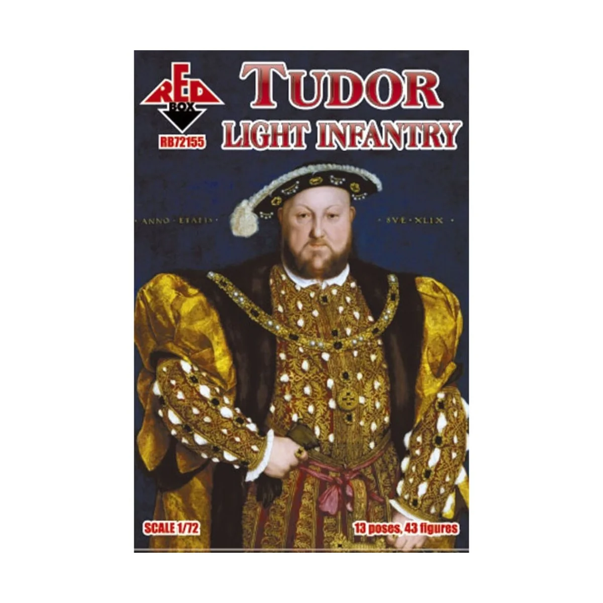 Tudor Light Infantry, 1/72 - Red Box RB72155