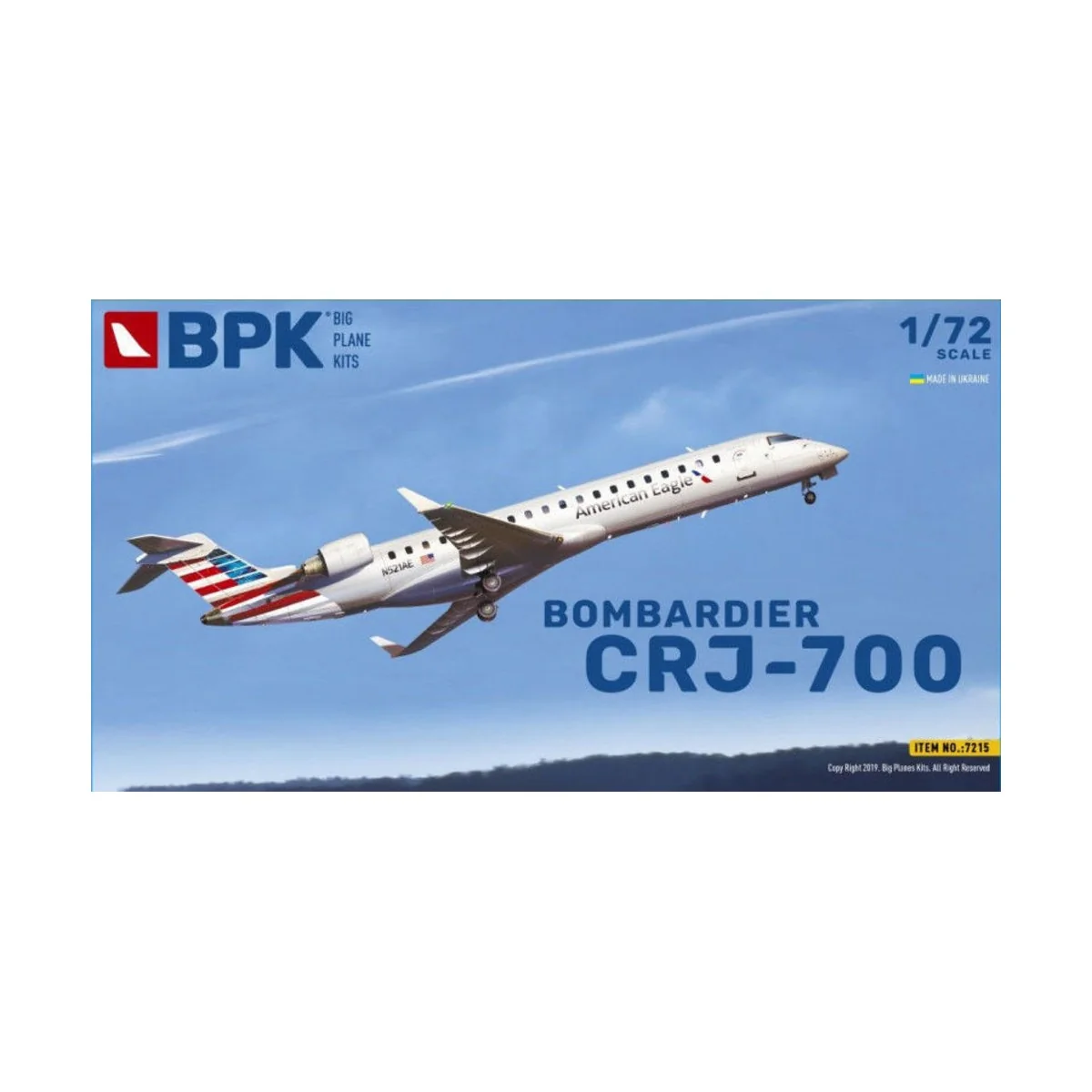 Bombardier CRJ-700 American Eagle - Big Planes Kits BPK7215