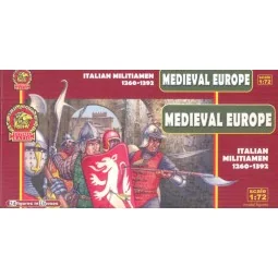 Italian Militiamen, 1260-1392, 1/72 - Ultima Ratio UR7211