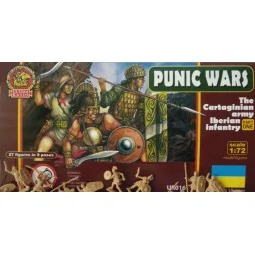 Punic Wars. The Carthaginian army, Iberian infantry part.1, 1/72 - ...