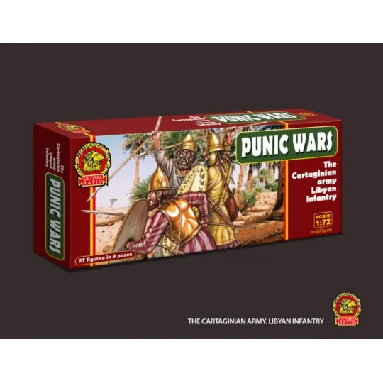 PUNIC WARS The Cartaginian army Libyan infantry, 1/72 - Ultima Rati...
