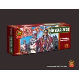 Burgundian Foot Soldiers, 100 Years War, 1/72 - Ultima Ratio UR7222