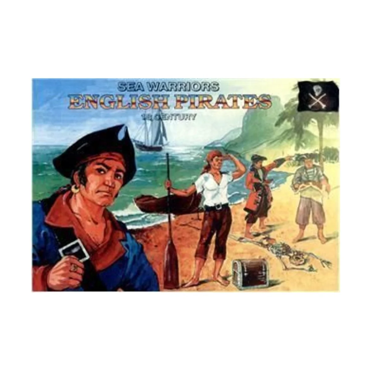 English pirates, 18. Jahrhundert, 1/72 - Orion ORI72001