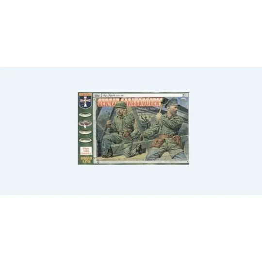 WWII German paratroopers, 1/72 - Orion ORI72018 WWII German paratroopers, 1/72 - Orion ORI72018