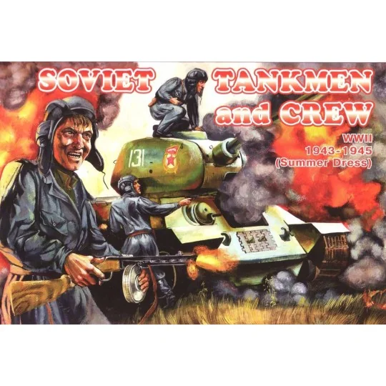 Soviet tankmen and crew, 1943-1945, 1/72 - Orion ORI72036