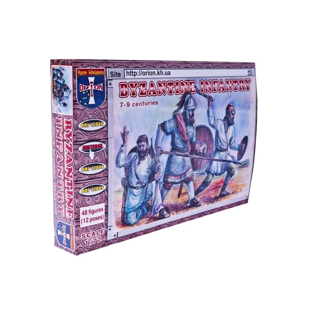 Byzantine infantry VII-IX centuries - Orion ORI72043