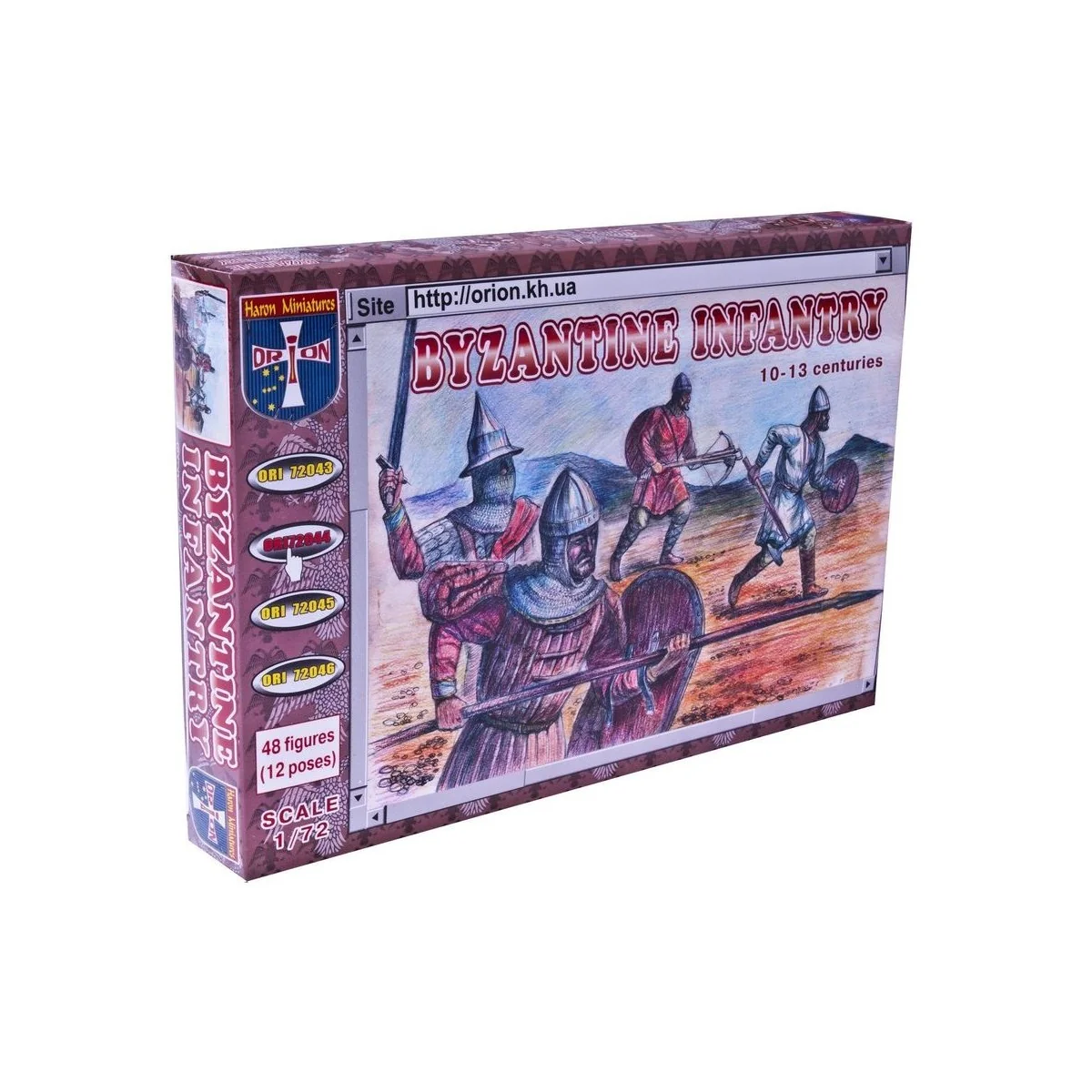 Byzantine infantry X-XIII centuries, 1/72 - Orion ORI72044