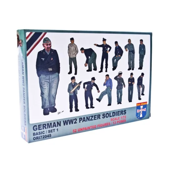 WWII German panzer soldiers, set 1 - Orion ORI72045