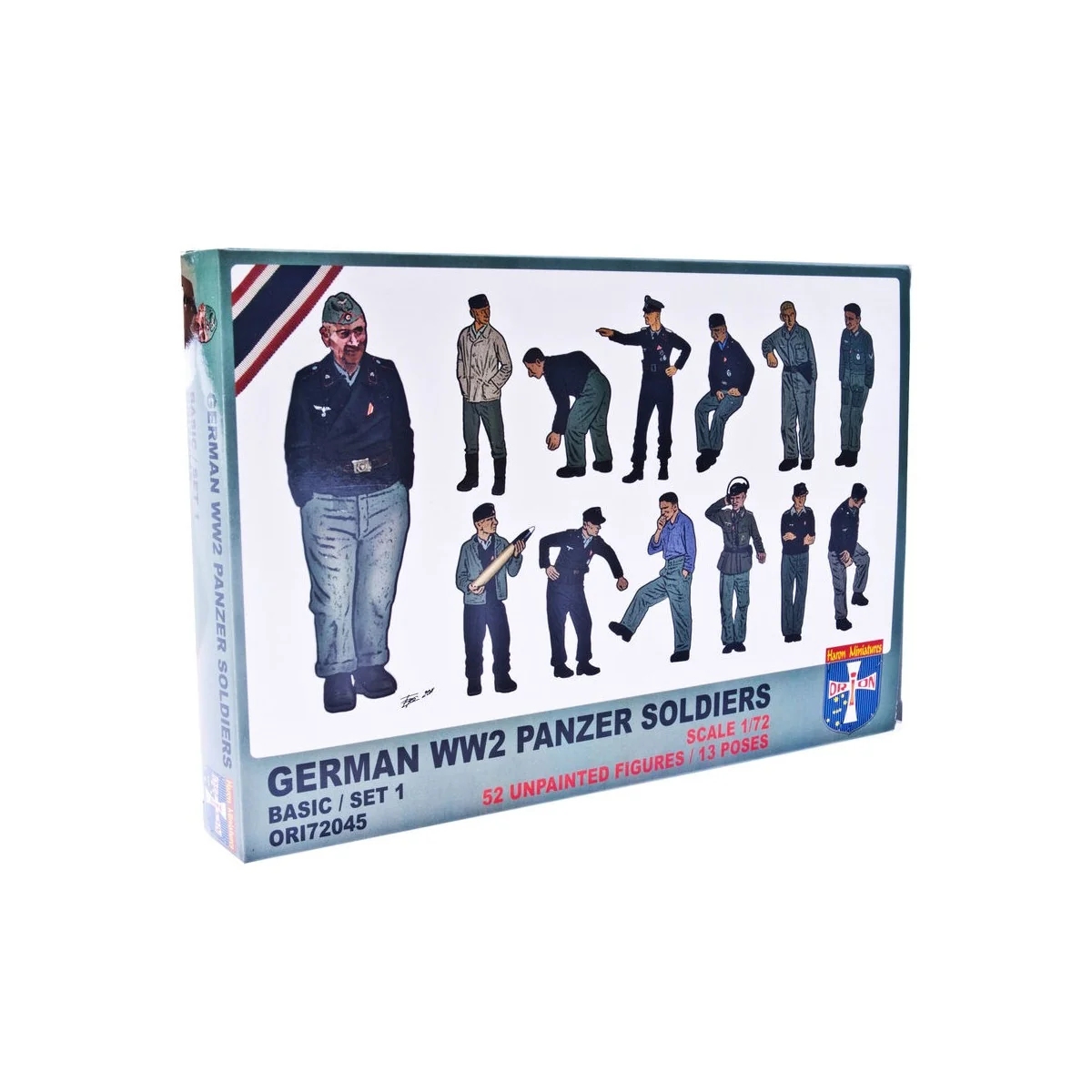 WWII German panzer soldiers, set 1 - Orion ORI72045