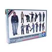 WWII German panzer soldiers, set 1, 1/72 - Orion ORI72045 WWII German panzer soldiers, set 1, 1/72 - Orion ORI72045