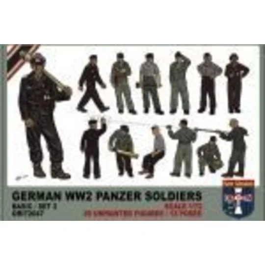WWII German panzer soldiers, set 2 - Orion ORI72047