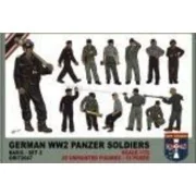 WWII German panzer soldiers, set 2, 1/72 - Orion ORI72047 WWII German panzer soldiers, set 2, 1/72 - Orion ORI72047