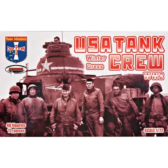 USA Tank Crew (Winter Dress) WW2, 1/72 - Orion ORI72050