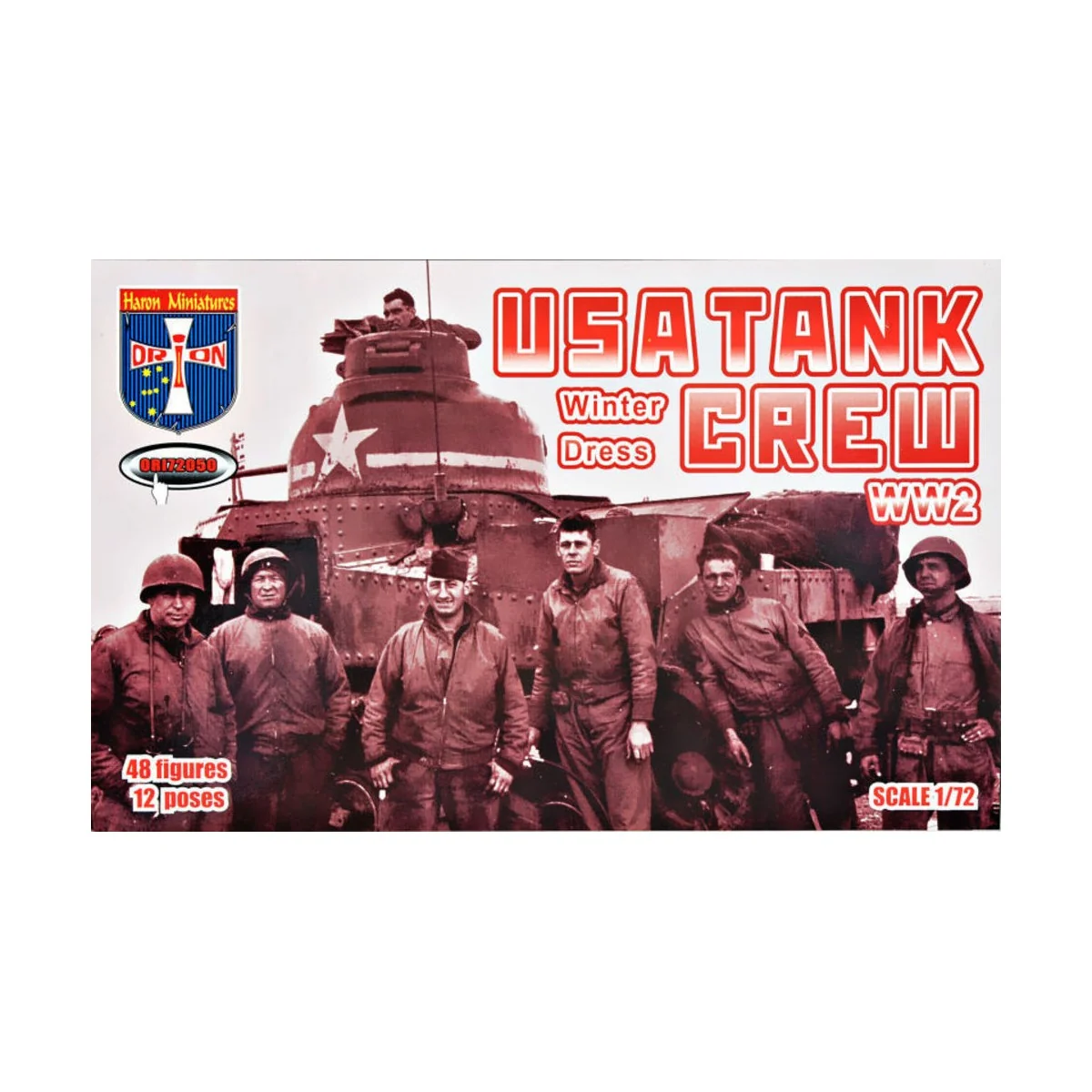 USA Tank Crew (Winter Dress) WW2, 1/72 - Orion ORI72050