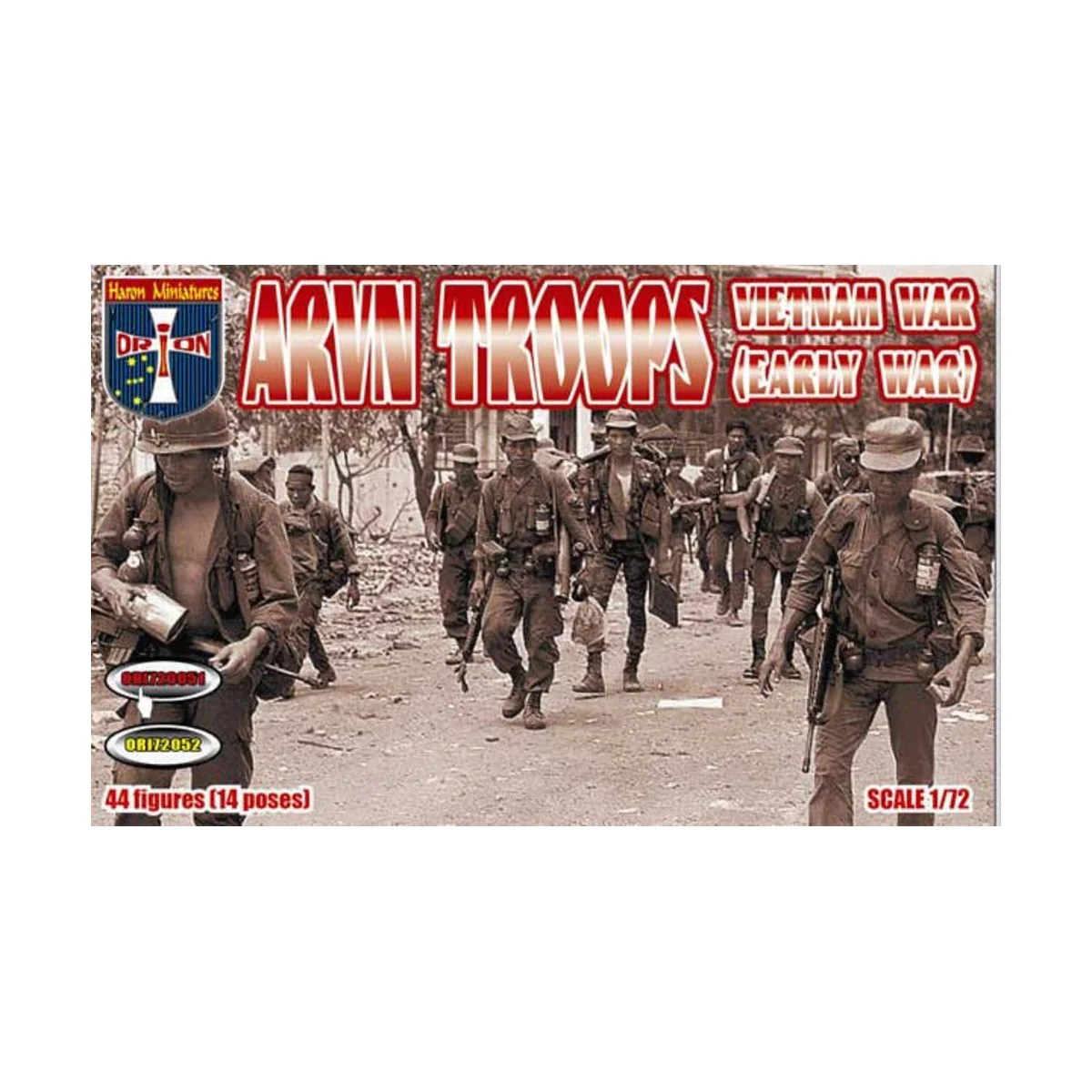 Vietnam War ARVN troops (early war), 1/72 - Orion ORI72051