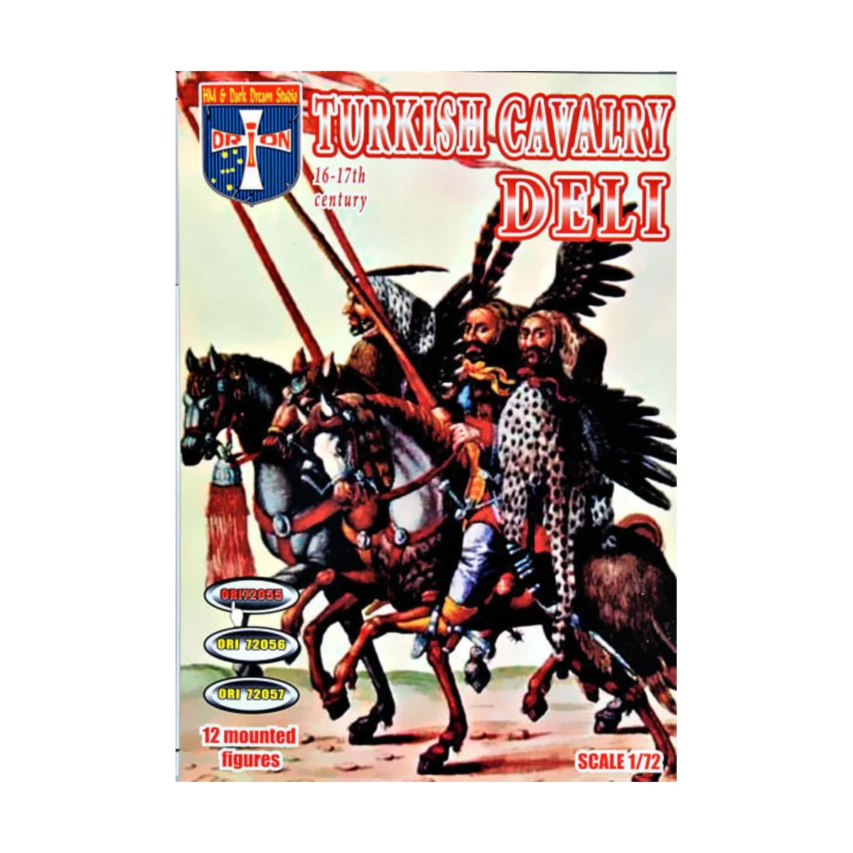 Turkish Cavalry (Deli) 16-17 centuries, 1/72 - Orion ORI72055