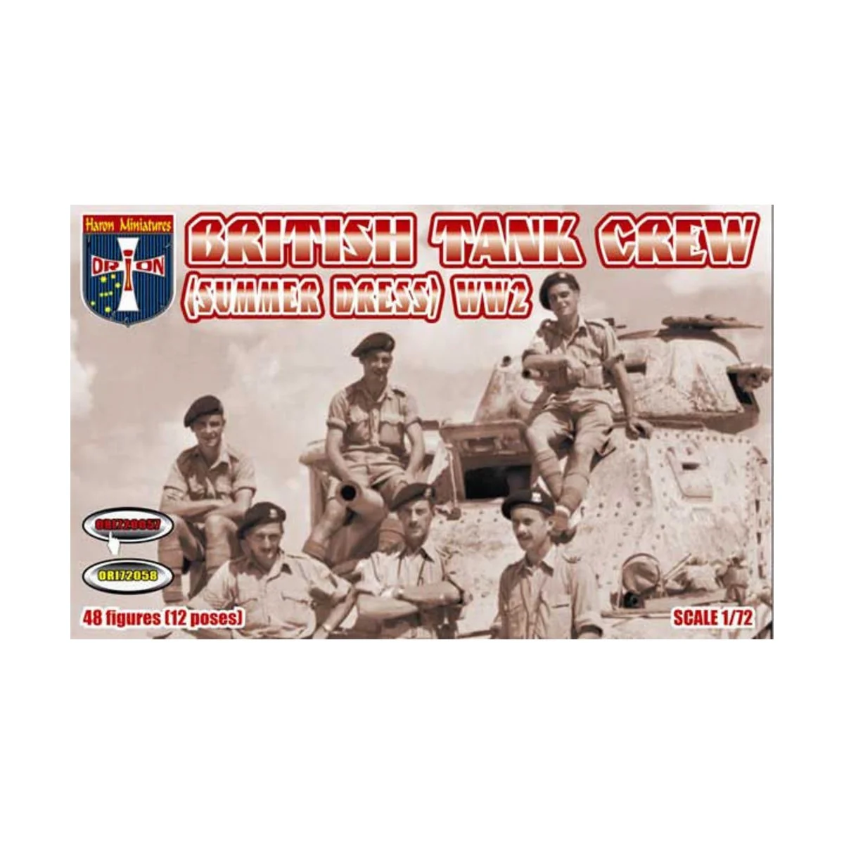 WWII British Tank Crew (Summer Dress) - Orion ORI72057