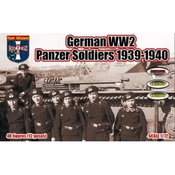 WWII German Panzer Soldiers, 1939-1940, 1/72 - Orion ORI72058