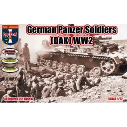 German Panzer Soldiers (DAK) WW2 - Orion ORI72063