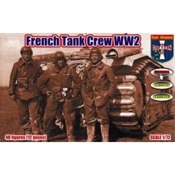 French Tank Crew WW2, 1/72 - Orion ORI72064