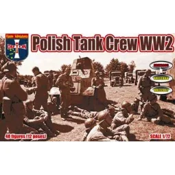 Polish Tank Crew WW2, 1/72 - Orion ORI72065