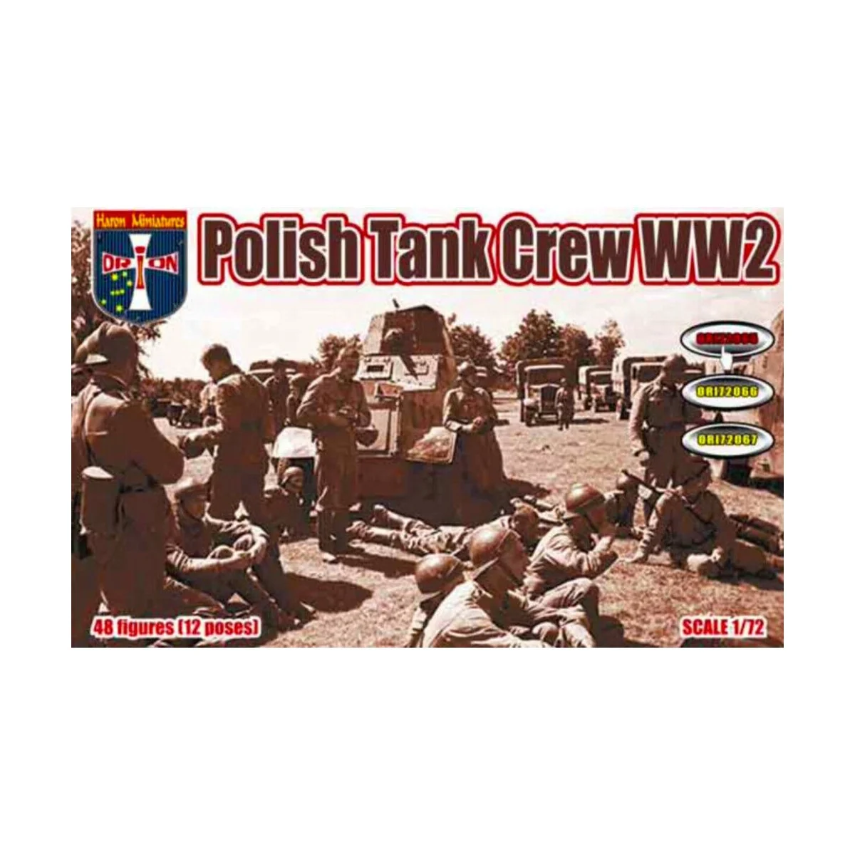 Polish Tank Crew WW2, 1/72 - Orion ORI72065 Polish Tank Crew WW2, 1/72 - Orion ORI72065