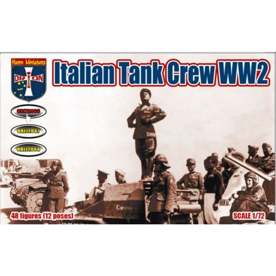 Italian Tank Crew WW2, 1/72 - Orion ORI72066 Italian Tank Crew WW2, 1/72 - Orion ORI72066