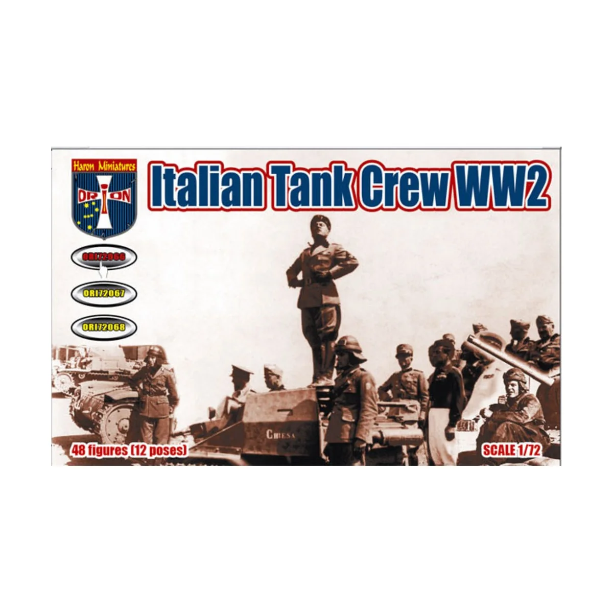 Italian Tank Crew WW2 - Orion ORI72066