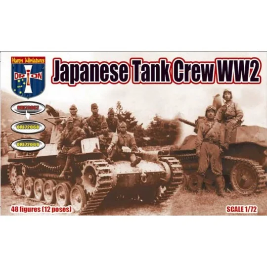 WWII Japanese Tank Crew, 1/72 - Orion ORI72067