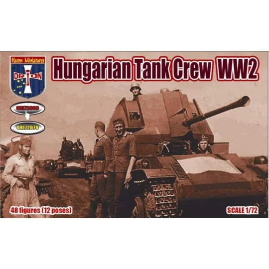 WWII Hungarian Tank Crew, set 1, 1/72 - Orion ORI72069 WWII Hungarian Tank Crew, set 1, 1/72 - Orion ORI72069