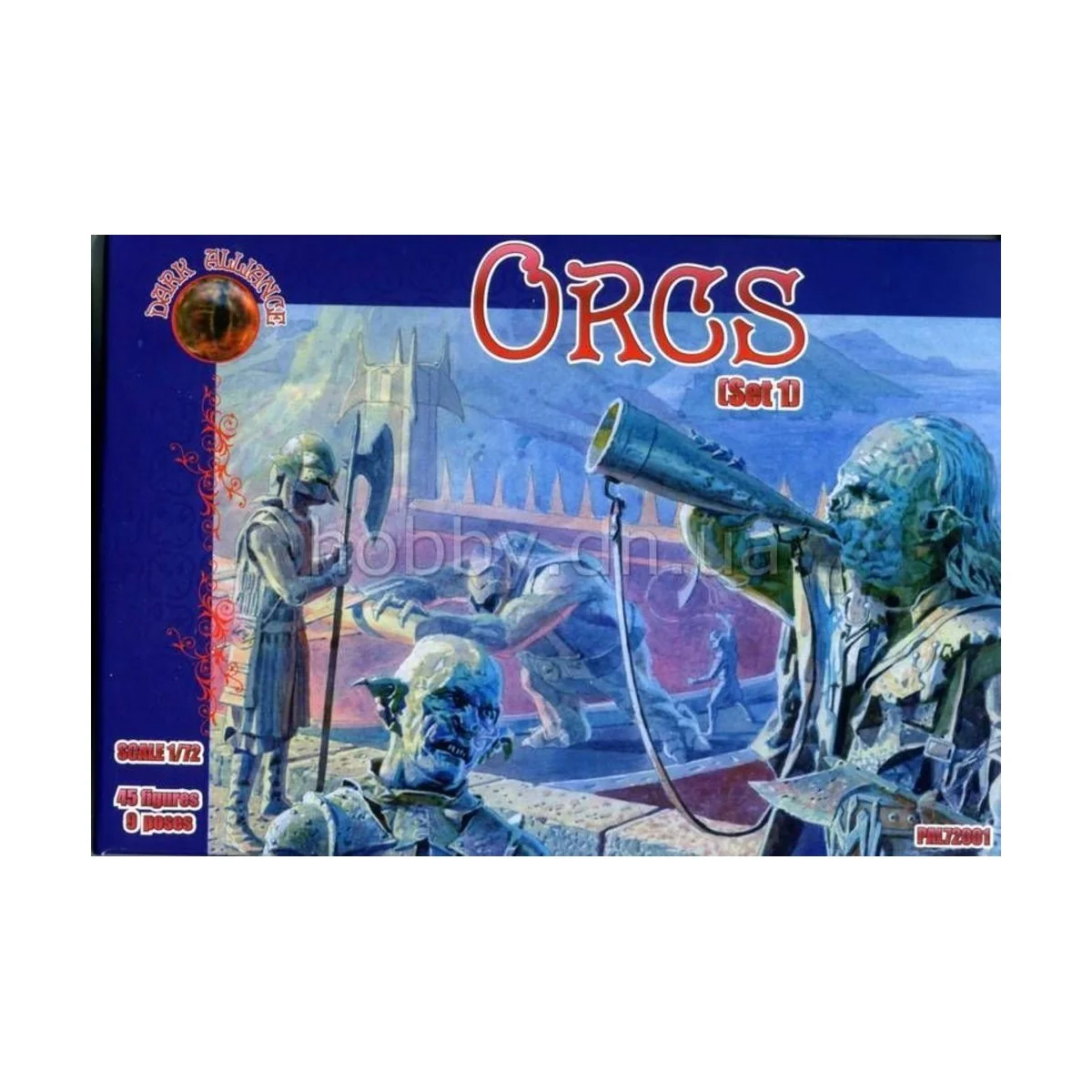 Orgs set 1, 1/72 - ALLIANCE ALL72001 Orgs set 1, 1/72 - ALLIANCE ALL72001