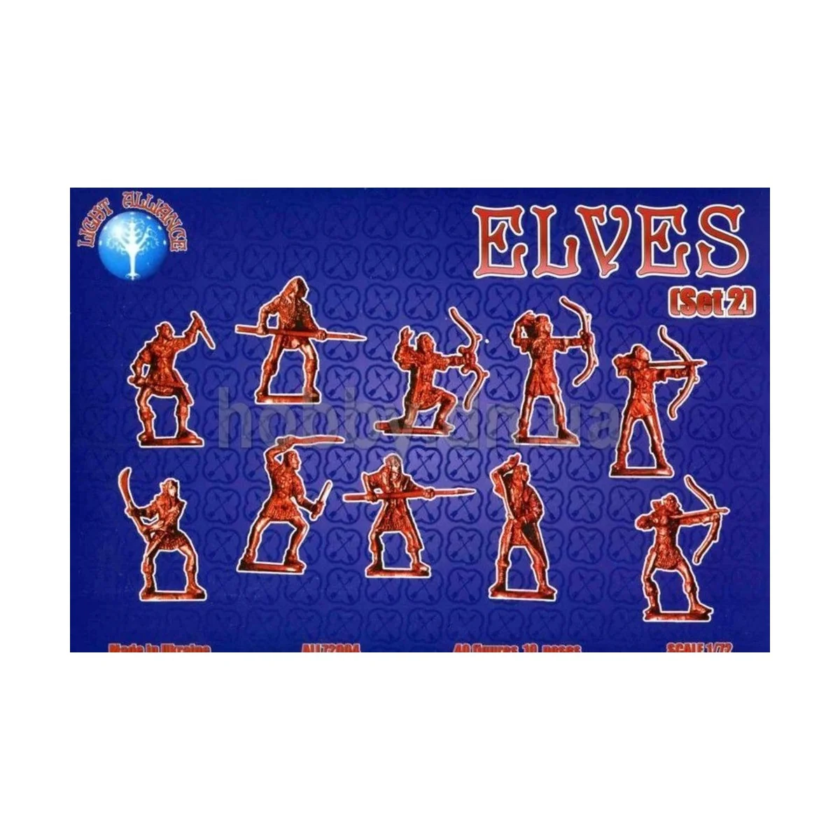Elves, set 1, 1/72 - ALLIANCE ALL72004