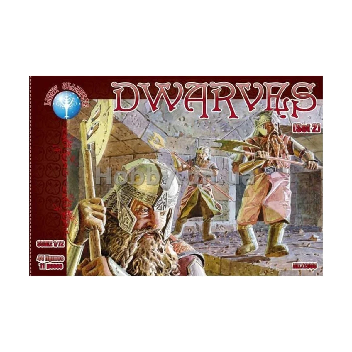 Dwarves, set 2, 1/72 - ALLIANCE ALL72008