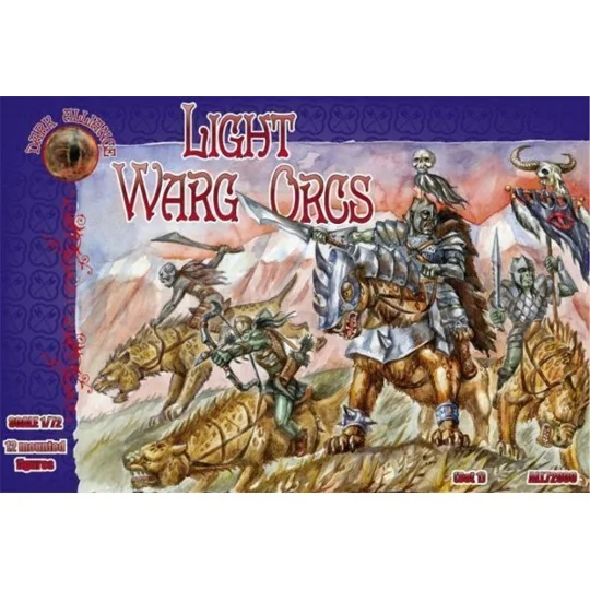 Light Warg Orcs, 1/72 - ALLIANCE ALL72009