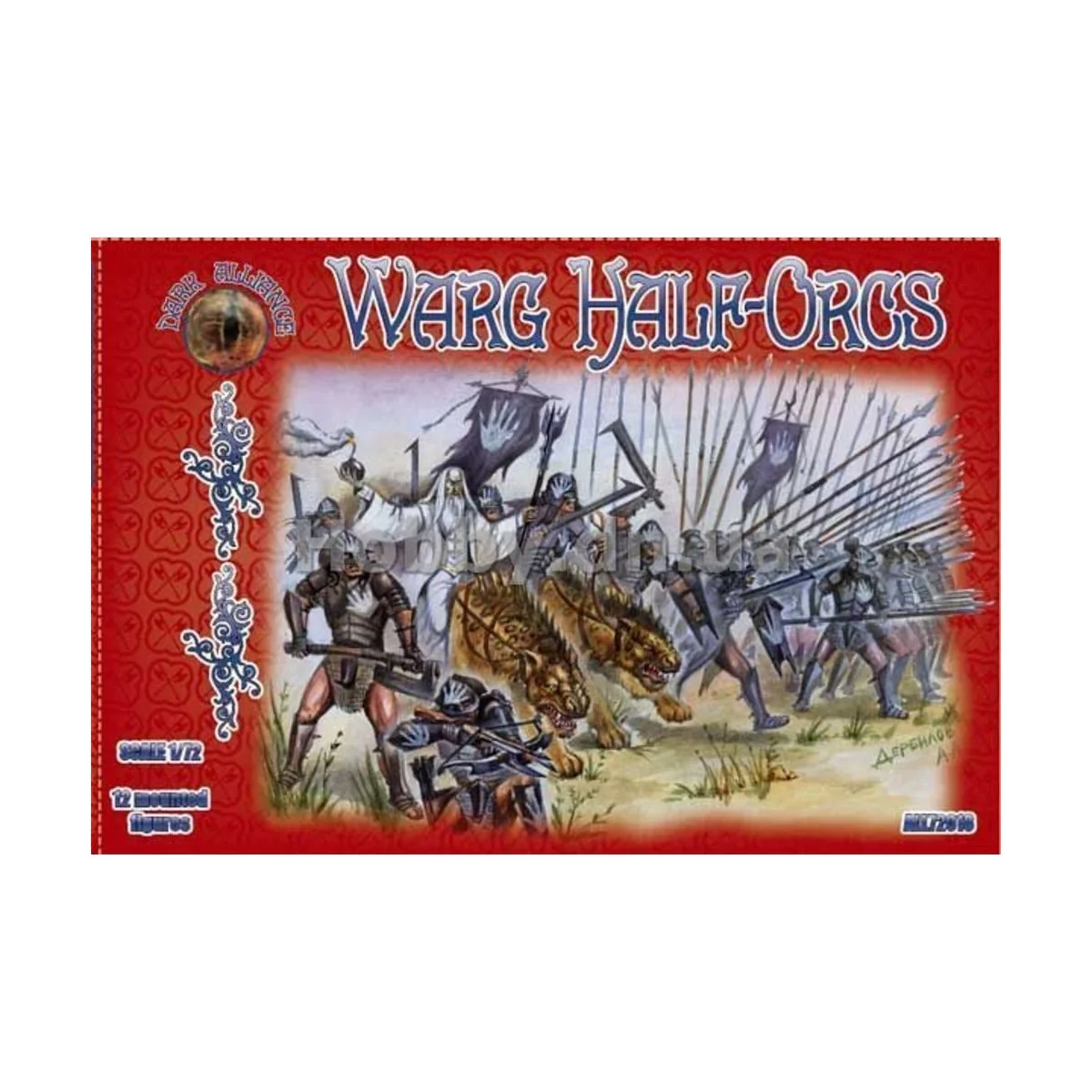 Warg Half-Orcs, 1/72 - ALLIANCE ALL72018 Warg Half-Orcs, 1/72 - ALLIANCE ALL72018