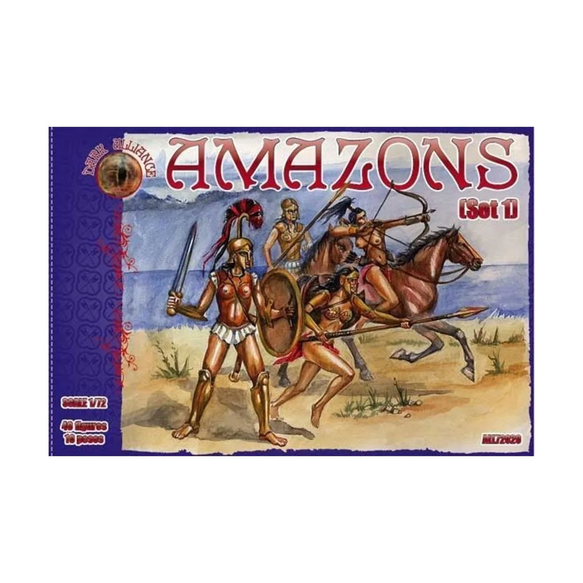 Amazons (Set1), 1/72 - ALLIANCE ALL72020 Amazons (Set1), 1/72 - ALLIANCE ALL72020