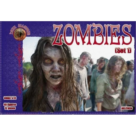 Zombies (Set 1), 1/72 - ALLIANCE ALL72023