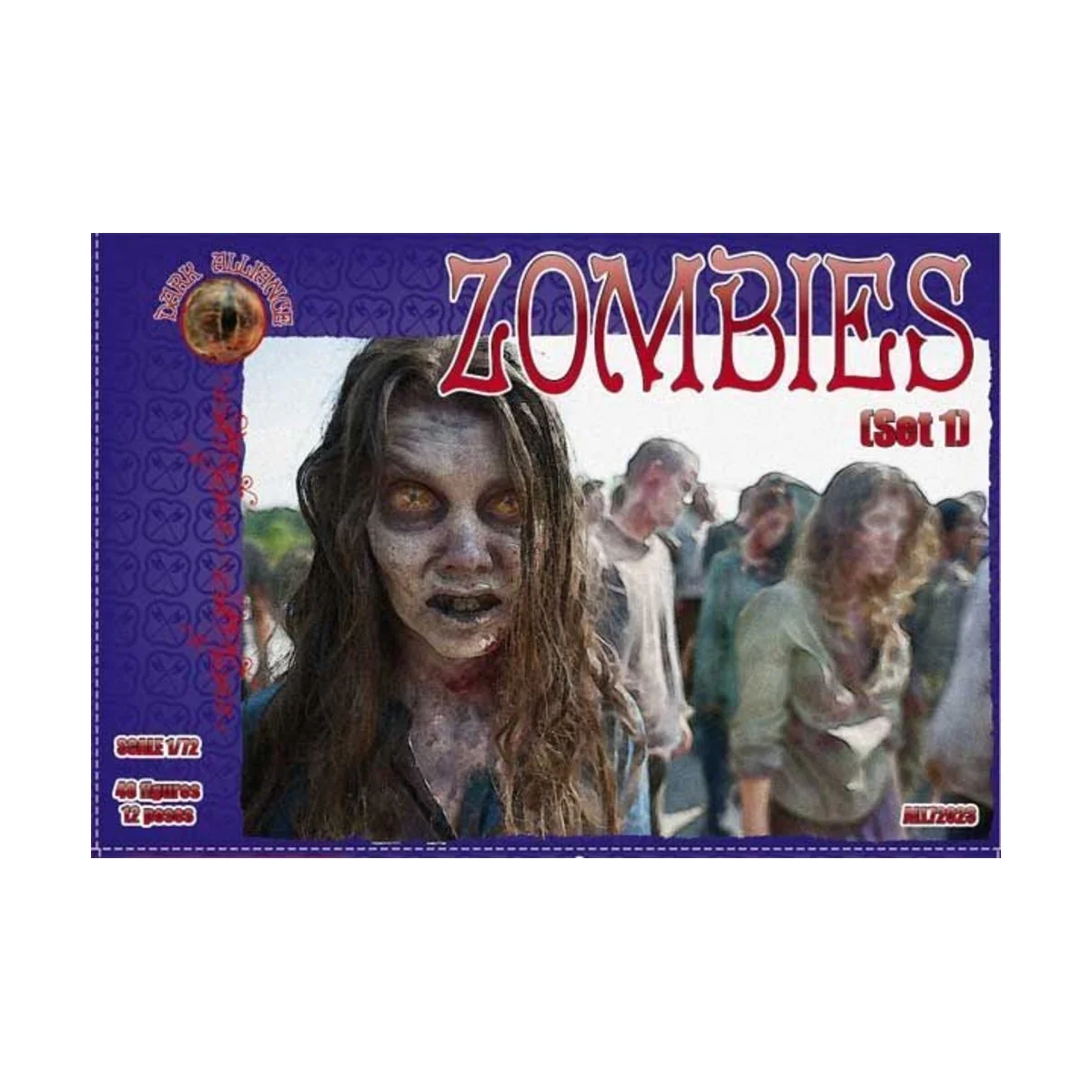 Zombies (Set 1), 1/72 - ALLIANCE ALL72023