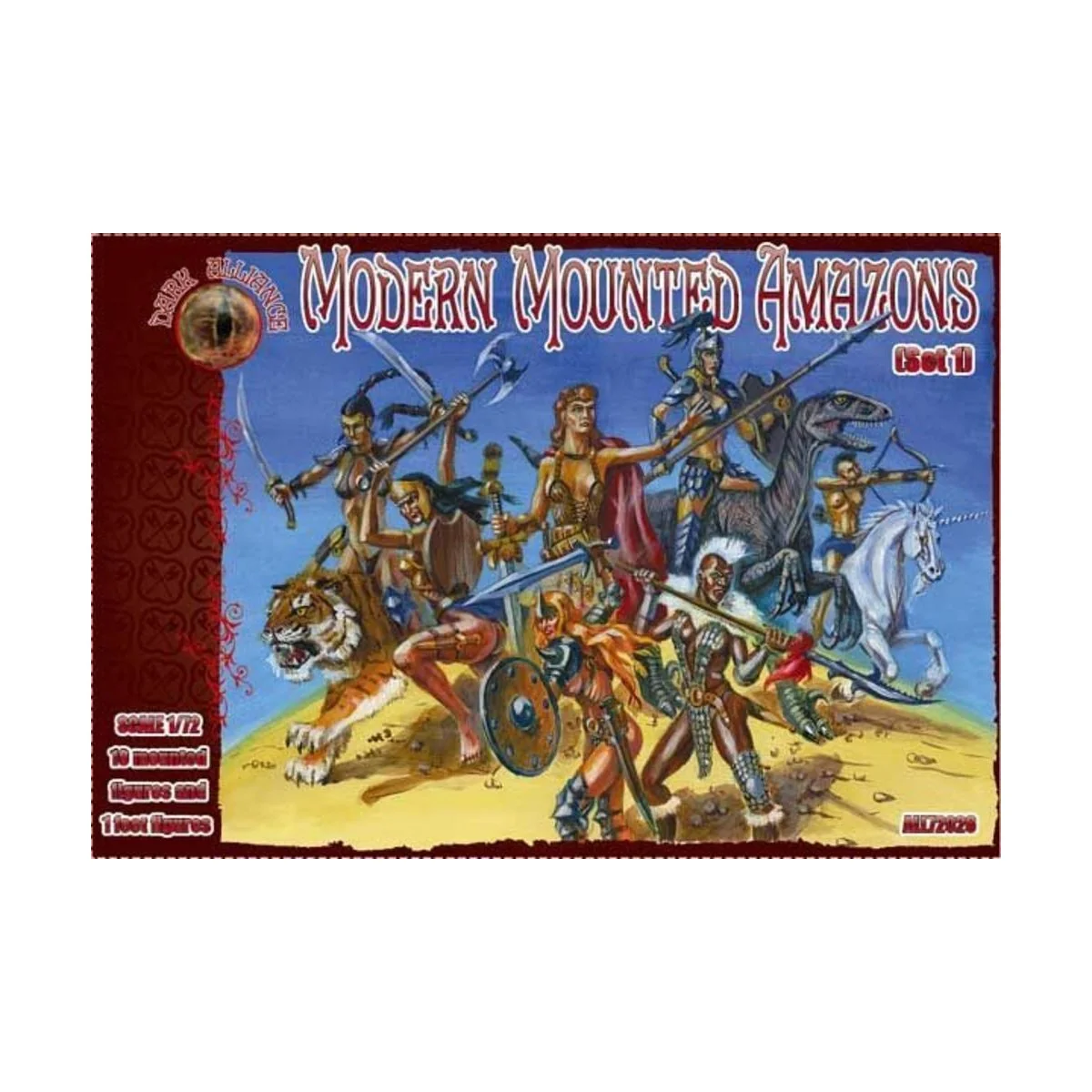 Modern Mounted Amazons, Set 1 - ALLIANCE ALL72026