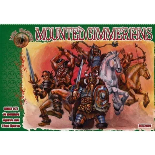 Mounted Cimmerians, 1/72 - ALLIANCE ALL72029 Mounted Cimmerians, 1/72 - ALLIANCE ALL72029